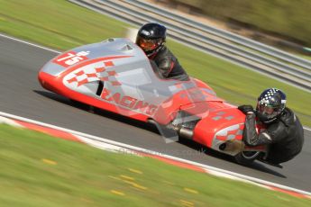 © Octane Photographic Ltd. Wirral 100, 28th April 2012. Sidecars. . Free Practice. John Shipley/Stephen Cunliffe. Digital ref : 0310cb7d8828