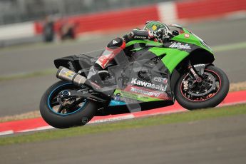 © Octane Photographic Ltd. World Superbike Championship – Silverstone, 1st Free Practice. Friday 3rd August 2012. Tom Sykes - Kawasaki ZX10R - Kawasaki Racing Team. Digital Ref : 0443cb1d0157