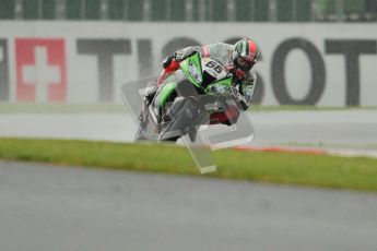 © Octane Photographic Ltd. World Superbike Championship – Silverstone, 1st Free Practice. Friday 3rd August 2012. Tom Sykes - Kawasaki ZX10R - Kawasaki Racing Team. Digital Ref : 0443cb1d0468