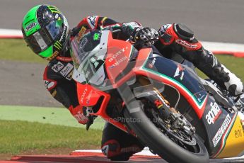 © Octane Photographic Ltd. World Superbike Championship – Silverstone, 2nd Free Practice. Saturday 4th August 2012. Eugene Laverty - Aprillia RSV4 Factory - Aprillia Racing Team. Digital Ref : 0446cb7d1705