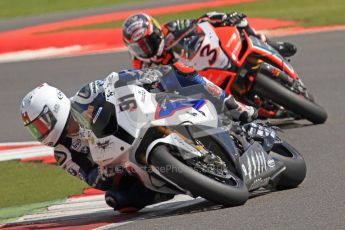 © Octane Photographic Ltd. World Superbike Championship – Silverstone, 2nd Free Practice. Saturday 4th August 2012. Leon Haslam - BMW S1000 RR - BMW Motorrad Motorsport. Digital Ref : 0446cb7d1737