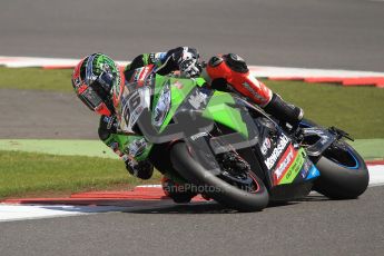 © Octane Photographic Ltd. World Superbike Championship – Silverstone, 2nd Free Practice. Saturday 4th August 2012. Tom Sykes - Kawasaki ZX-10R - Kawasaki racing Team. Digital Ref : 0446cb7d1779