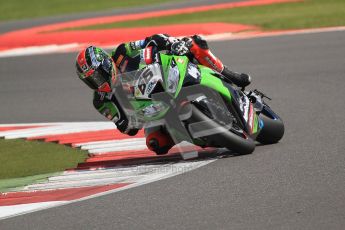 © Octane Photographic Ltd. World Superbike Championship – Silverstone, 2nd Free Practice. Saturday 4th August 2012. Tom Sykes - Kawasaki ZX-10R - Kawasaki racing Team. Digital Ref : 0446cb7d1810