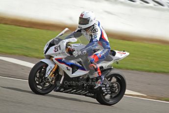 © Octane Photographic Ltd. World Superbike Championship – Silverstone, 2nd Free Practice. Saturday 4th August 2012. Leon Haslam - BMW S1000 RR - BMW Motorrad Motorsport. Digital Ref : 0446cb7d1934
