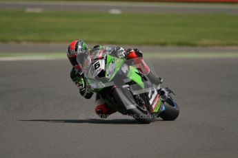 © Octane Photographic Ltd. World Superbike Championship – Silverstone, 2nd Free Practice. Saturday 4th August 2012. Tom Sykes - Kawasaki ZX-10R - Kawasaki racing Team. Digital Ref : 0446lw7d0281