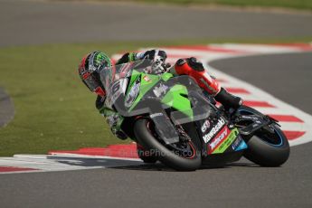 © Octane Photographic Ltd. World Superbike Championship – Silverstone, 2nd Free Practice. Saturday 4th August 2012. Tom Sykes - Kawasaki ZX-10R - Kawasaki racing Team. Digital Ref : 0446lw7d0318
