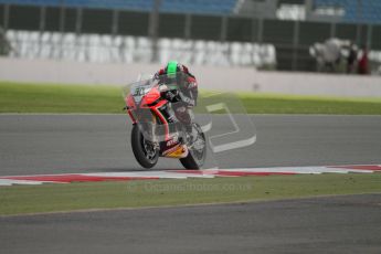 © Octane Photographic Ltd. World Superbike Championship – Silverstone, 2nd Free Practice. Saturday 4th August 2012. Eugene Laverty - Aprillia RSV4 Factory - Aprillia Racing Team. Digital Ref : 0446lw7d0404