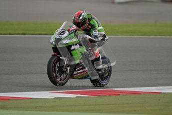 © Octane Photographic Ltd. World Superbike Championship – Silverstone, 2nd Free Practice. Saturday 4th August 2012. Tom Sykes - Kawasaki ZX-10R - Kawasaki racing Team. Digital Ref : 0446lw7d0560