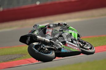 © Octane Photographic Ltd. World Superbike Championship – Silverstone, 2nd Qualifying Practice. Saturday 4th August 2012. Tom Sykes - Kawasaki ZX-10R - Kawasaki Racing Team. Digital Ref : 0445lw1d1205