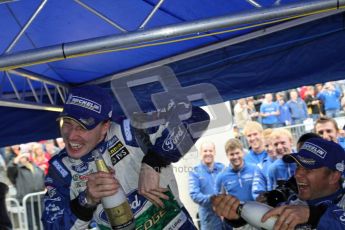 Jari-Matti Latvala and Petter Solberg, Ford Festa WRC, Wales Rally GB 2012