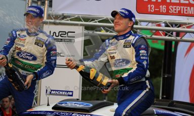 Jari-Matti Latvala and Miikka Anttila, Ford Festa WRC, Wales Rally GB 2012