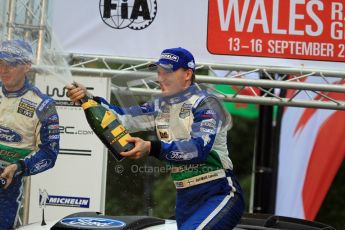 Jari-Matti Latvala and Miikka Anttila, Ford Festa WRC, Wales Rally GB 2012