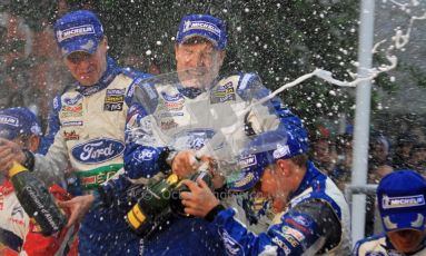 Jari-Matti Latvala and Miikka Anttila, Petter Solberg and Chris Patterson, Ford Festa WRC, Wales Rally GB 2012