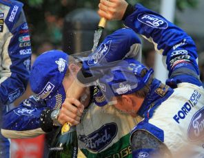 Jari-Matti Latvala and Petter Solberg, Ford Festa WRC, Wales Rally GB 2012