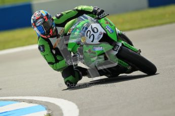 © Octane Photographic Ltd. 2012 World Superbike Championship – European GP – Donington Park. Friday 11th May 2012. WSBK Free Practice. Leandro Mercado - Kawasaki ZX-10R. Digital Ref : 0328cb1d2211