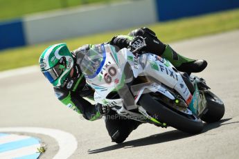 © Octane Photographic Ltd. 2012 World Superbike Championship – European GP – Donington Park. Friday 11th May 2012. WSBK Free Practice. Peter Hickman - Suzuki GSX-R1000. Digital Ref : 0328cb1d2318