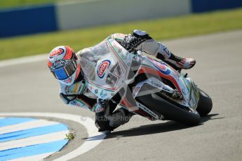 © Octane Photographic Ltd. 2012 World Superbike Championship – European GP – Donington Park. Friday 11th May 2012. WSBK Free Practice. Lorenzo Zanetti - Ducati 1098R. Digital Ref : 0328cb1d2326