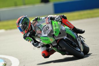 © Octane Photographic Ltd. 2012 World Superbike Championship – European GP – Donington Park. Friday 11th May 2012. WSBK Free Practice. Tom Sykes - Kawasaki ZX-10R. Digital Ref : 0328cb1d2331