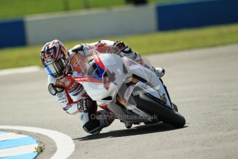 © Octane Photographic Ltd. 2012 World Superbike Championship – European GP – Donington Park. Friday 11th May 2012. WSBK Free Practice. Hiroshi Aoyama - Honda CBR1000RR. Digital Ref : 0328cb1d2340