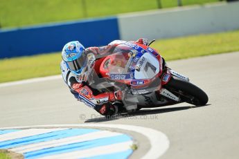 © Octane Photographic Ltd. 2012 World Superbike Championship – European GP – Donington Park. Friday 11th May 2012. WSBK Free Practice. Carlos Checa - Ducati 1098R. Digital Ref : 0328cb1d2346