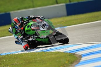 © Octane Photographic Ltd. 2012 World Superbike Championship – European GP – Donington Park. Friday 11th May 2012. WSBK Free Practice. Tom Sykes - Kawasaki ZX-10R. Digital Ref : 0328cb1d2372