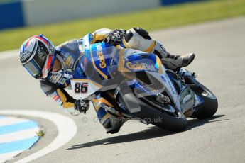 © Octane Photographic Ltd. 2012 World Superbike Championship – European GP – Donington Park. Friday 11th May 2012. WSBK Free Practice. Ayrton Bodovini - BMW S1000RR. Digital Ref : 0328cb1d2379