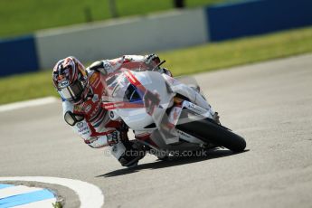 © Octane Photographic Ltd. 2012 World Superbike Championship – European GP – Donington Park. Friday 11th May 2012. WSBK Free Practice. Hiroshi Aoyama - Honda CBR1000RR. Digital Ref : 0328cb1d2395