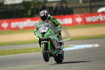 © Octane Photographic Ltd. 2012 World Superbike Championship – European GP – Donington Park. Friday 11th May 2012. WSBK Free Practice. Leandro Mercado - Kawasaki ZX-10R. Digital Ref : 0328cb1d2539