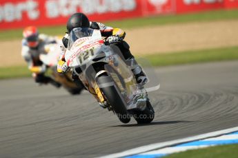 © Octane Photographic Ltd. 2012 World Superbike Championship – European GP – Donington Park. Friday 11th May 2012. WSBK Free Practice. Maxime Berger - Ducati 1098R. Digital Ref : 0328cb1d2613