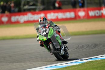 © Octane Photographic Ltd. 2012 World Superbike Championship – European GP – Donington Park. Friday 11th May 2012. WSBK Free Practice. Tom Sykes - Kawasaki ZX-10R. Digital Ref : 0328cb1d2674