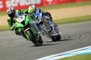 © Octane Photographic Ltd. 2012 World Superbike Championship – European GP – Donington Park. Friday 11th May 2012. WSBK Free Practice. Leandro Mercado - Kawasaki ZX-10R. Digital Ref : 0328cb1d2697