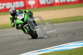 © Octane Photographic Ltd. 2012 World Superbike Championship – European GP – Donington Park. Friday 11th May 2012. WSBK Free Practice. Leandro Mercado - Kawasaki ZX-10R. Digital Ref : 0328cb1d2722