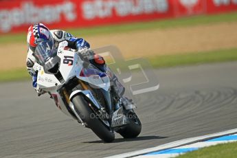 © Octane Photographic Ltd. 2012 World Superbike Championship – European GP – Donington Park. Friday 11th May 2012. WSBK Free Practice. Leon Haslam - BMW S1000RR. Digital Ref : 0328cb1d2815
