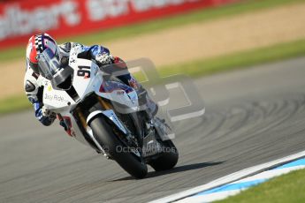 © Octane Photographic Ltd. 2012 World Superbike Championship – European GP – Donington Park. Friday 11th May 2012. WSBK Free Practice. Leon Haslam - BMW S1000RR. Digital Ref : 0328cb1d2834