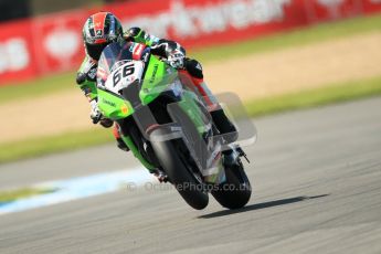 © Octane Photographic Ltd. 2012 World Superbike Championship – European GP – Donington Park. Friday 11th May 2012. WSBK Free Practice. Tom Sykes - Kawasaki ZX-10R. Digital Ref : 0328cb1d2836