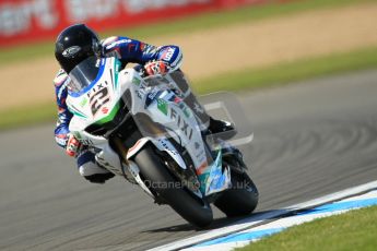 © Octane Photographic Ltd. 2012 World Superbike Championship – European GP – Donington Park. Friday 11th May 2012. WSBK Free Practice. Leon Camier - Suzuki GSX-R1000. Digital Ref : 0328cb1d2913