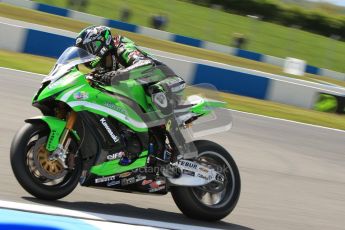 © Octane Photographic Ltd. 2012 World Superbike Championship – European GP – Donington Park. Friday 11th May 2012. WSBK Free Practice. Gary Mason - Kawasaki ZX-10R. Digital Ref : 0328cb7d1284