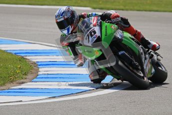 © Octane Photographic Ltd. 2012 World Superbike Championship – European GP – Donington Park. Friday 11th May 2012. WSBK Free Practice. Loris Baz - Kawasaki ZX-10R. Digital Ref : 0328lw7d3232