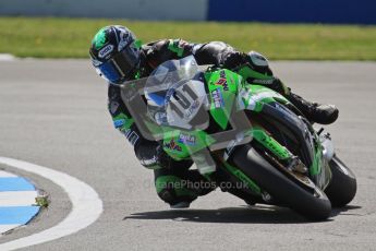 © Octane Photographic Ltd. 2012 World Superbike Championship – European GP – Donington Park. Friday 11th May 2012. WSBK Free Practice. Gary Mason - Kawasaki ZX-10R. Digital Ref : 0328lw7d3258