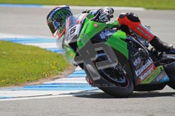 © Octane Photographic Ltd. 2012 World Superbike Championship – European GP – Donington Park. Friday 11th May 2012. WSBK Free Practice. Tom Sykes - Kawasaki ZX-10R. Digital Ref : 0328lw7d3268