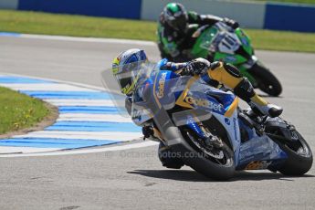 © Octane Photographic Ltd. 2012 World Superbike Championship – European GP – Donington Park. Friday 11th May 2012. WSBK Free Practice. Michel Fabrizio - BMW S1000RR. Digital Ref : 0328lw7d3297