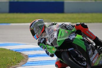 © Octane Photographic Ltd. 2012 World Superbike Championship – European GP – Donington Park. Friday 11th May 2012. WSBK Free Practice. Tom Sykes - Kawasaki ZX-10R. Digital Ref : 0328lw7d3405