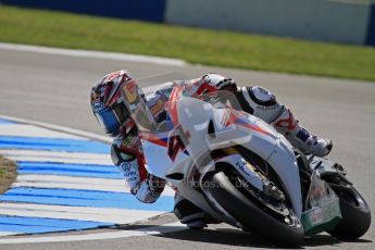 © Octane Photographic Ltd. 2012 World Superbike Championship – European GP – Donington Park. Friday 11th May 2012. WSBK Free Practice. Hiroshi Aoyama - Honda CBR1000RR. Digital Ref : 0328lw7d3513