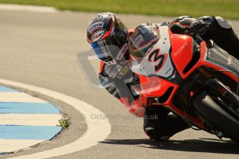 © Octane Photographic Ltd. 2012 World Superbike Championship – European GP – Donington Park. Friday 11th May 2012. WSBK Free Practice. Max Biaggi - Aprillia RSV4 Factory. Digital Ref : 0328lw7d3594