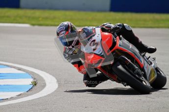 © Octane Photographic Ltd. 2012 World Superbike Championship – European GP – Donington Park. Friday 11th May 2012. WSBK Free Practice. Max Biaggi - Aprillia RSV4 Factory. Digital Ref : 0328lw7d3661