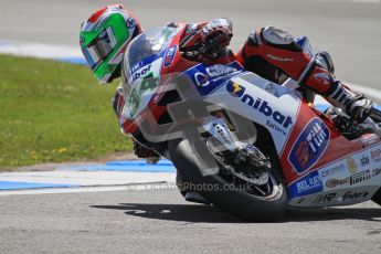 © Octane Photographic Ltd. 2012 World Superbike Championship – European GP – Donington Park. Friday 11th May 2012. WSBK Free Practice. Davide Giuliano - Ducati 1098R. Digital Ref : 0328lw7d3745