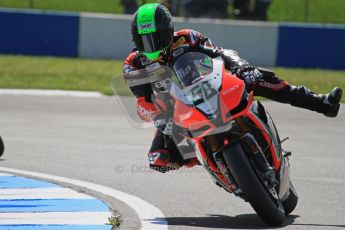 © Octane Photographic Ltd. 2012 World Superbike Championship – European GP – Donington Park. Friday 11th May 2012. WSBK Free Practice. Eugene Laverty - Aprillia RSV4 Factory. Digital Ref : 0328lw7d3749