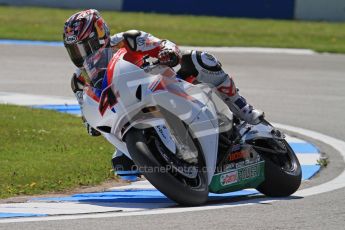 © Octane Photographic Ltd. 2012 World Superbike Championship – European GP – Donington Park. Friday 11th May 2012. WSBK Free Practice. Hiroshi Aoyama - Honda CBR1000RR. Digital Ref : 0328lw7d3757