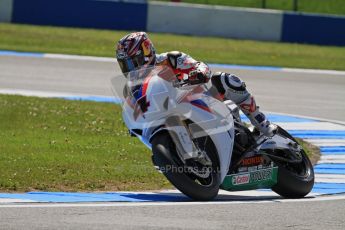 © Octane Photographic Ltd. 2012 World Superbike Championship – European GP – Donington Park. Friday 11th May 2012. WSBK Free Practice. Hiroshi Aoyama - Honda CBR1000RR. Digital Ref : 0328lw7d3758