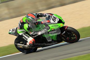 © Octane Photographic Ltd. 2012 World Superbike Championship – European GP – Donington Park. Saturday 12th May 2012. WSBK Saturday Qualifying practice. Tom Sykes. Digital Ref : 0332cb1d3603